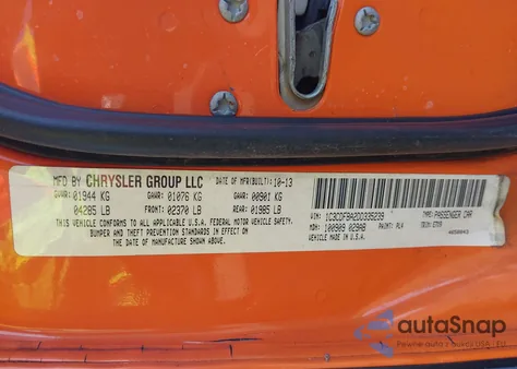 2013 Dodge Dart Sxt from USA, damaged, VIN 1C3CDFBA2DD335239